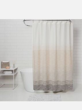 Neutral Ombre Shower Curtain
